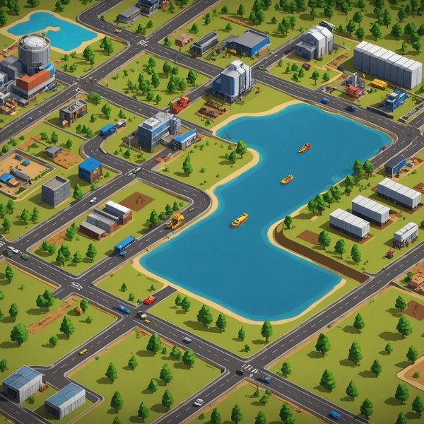 Quels sont les enjeux de la création d'un jeu de simulation de gestion des ressources avec des scénarios interactifs?